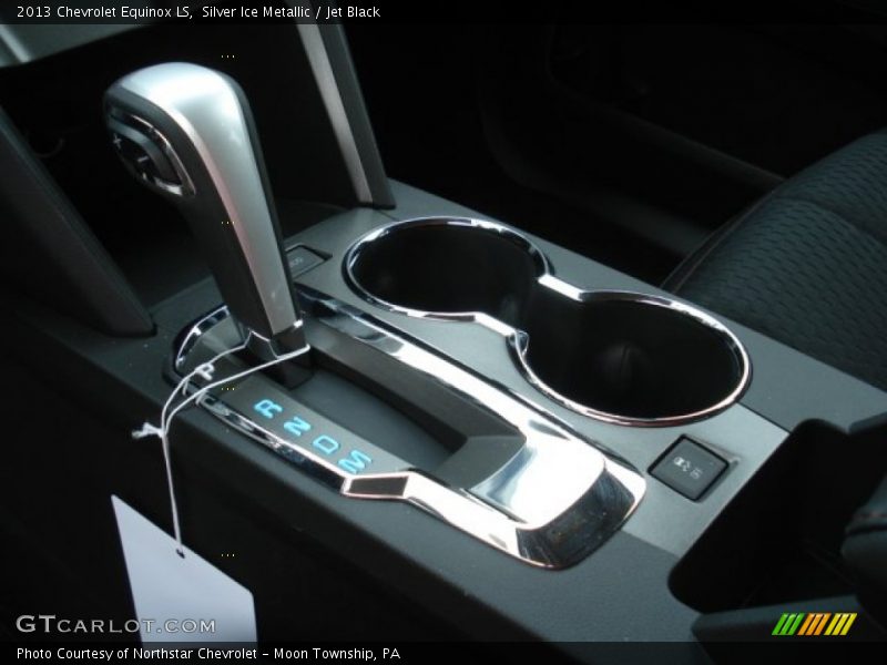 Silver Ice Metallic / Jet Black 2013 Chevrolet Equinox LS