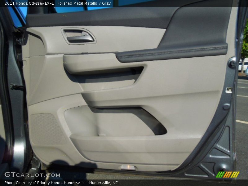 Polished Metal Metallic / Gray 2011 Honda Odyssey EX-L