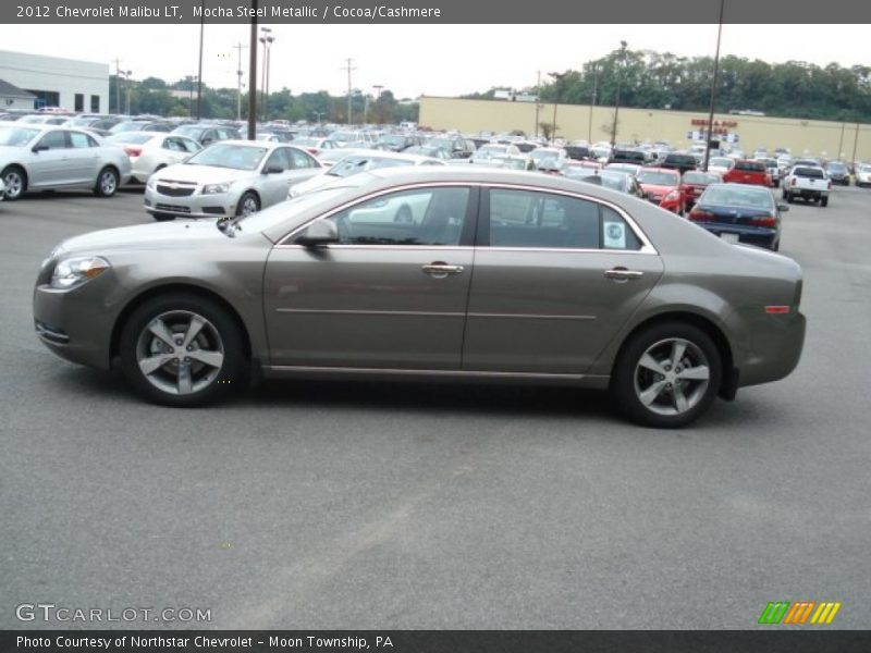 Mocha Steel Metallic / Cocoa/Cashmere 2012 Chevrolet Malibu LT