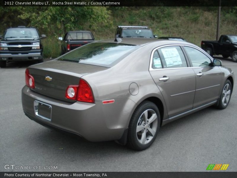 Mocha Steel Metallic / Cocoa/Cashmere 2012 Chevrolet Malibu LT