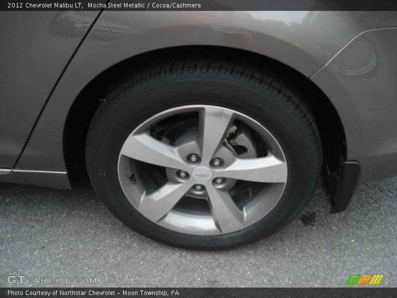 Mocha Steel Metallic / Cocoa/Cashmere 2012 Chevrolet Malibu LT
