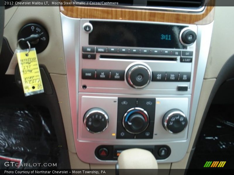 Mocha Steel Metallic / Cocoa/Cashmere 2012 Chevrolet Malibu LT