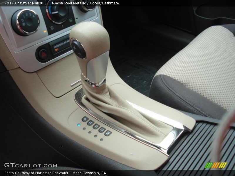 Mocha Steel Metallic / Cocoa/Cashmere 2012 Chevrolet Malibu LT
