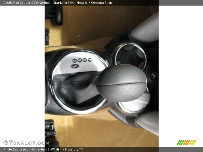 Sparkling Silver Metallic / Cordoba Beige 2008 Mini Cooper S Convertible