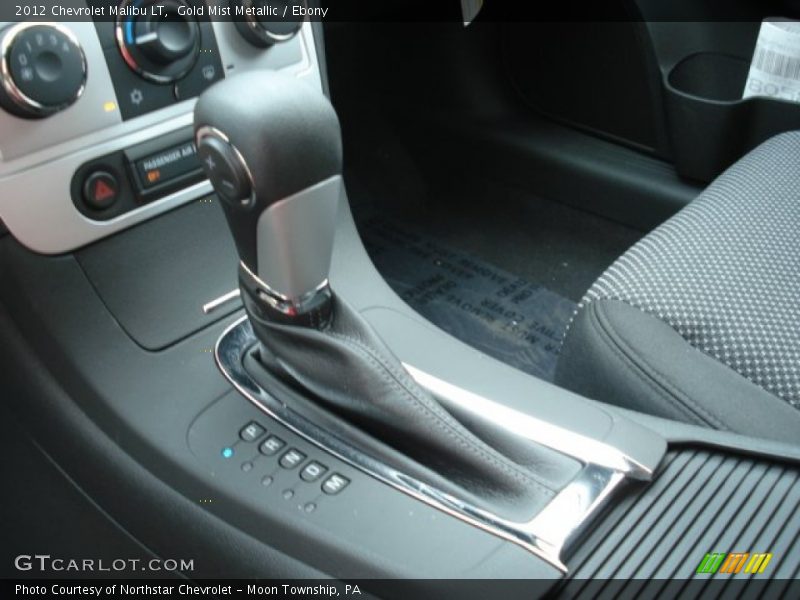 Gold Mist Metallic / Ebony 2012 Chevrolet Malibu LT