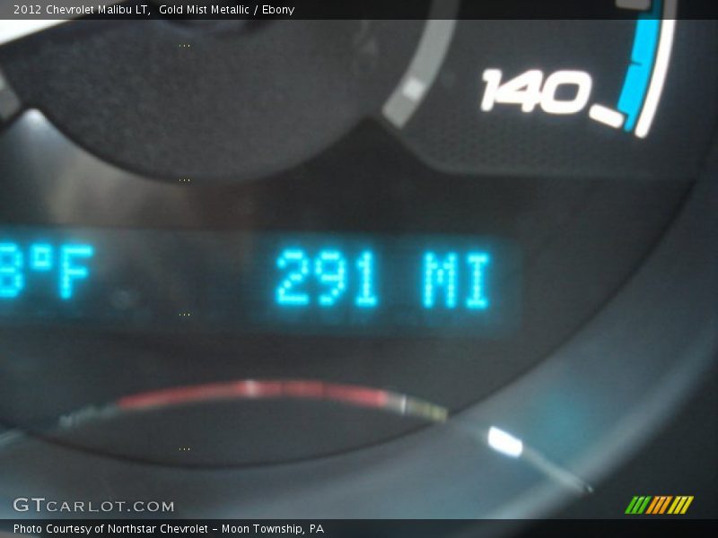 Gold Mist Metallic / Ebony 2012 Chevrolet Malibu LT
