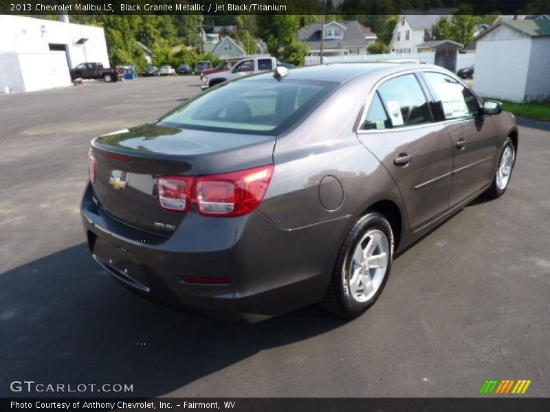 Black Granite Metallic / Jet Black/Titanium 2013 Chevrolet Malibu LS