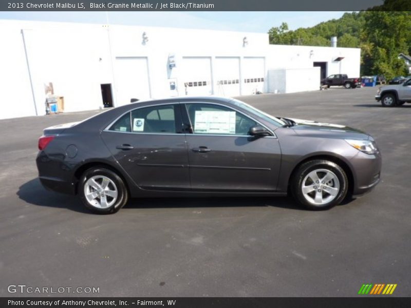 Black Granite Metallic / Jet Black/Titanium 2013 Chevrolet Malibu LS