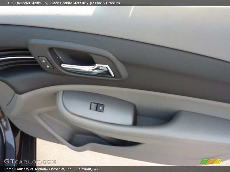 Black Granite Metallic / Jet Black/Titanium 2013 Chevrolet Malibu LS