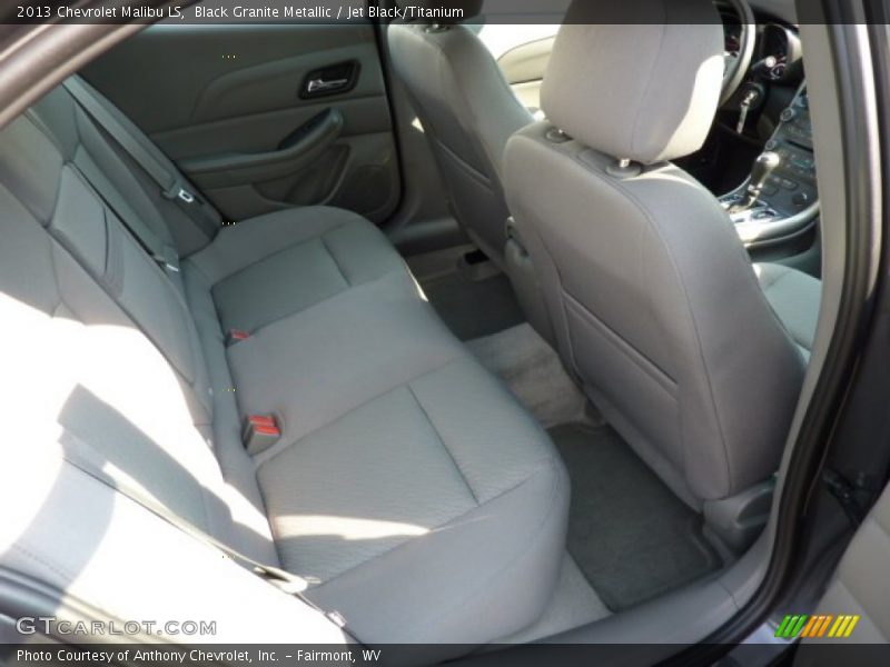 Black Granite Metallic / Jet Black/Titanium 2013 Chevrolet Malibu LS