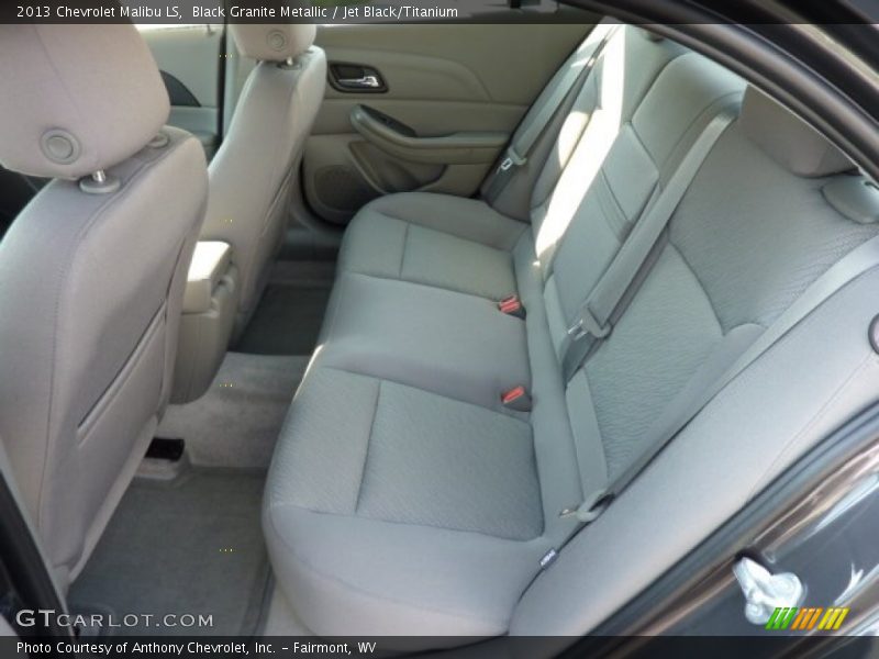 Black Granite Metallic / Jet Black/Titanium 2013 Chevrolet Malibu LS