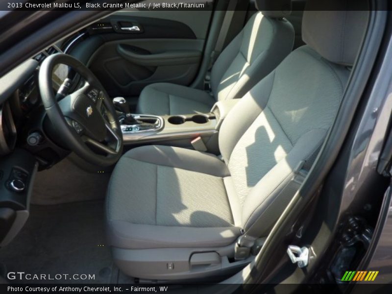Black Granite Metallic / Jet Black/Titanium 2013 Chevrolet Malibu LS