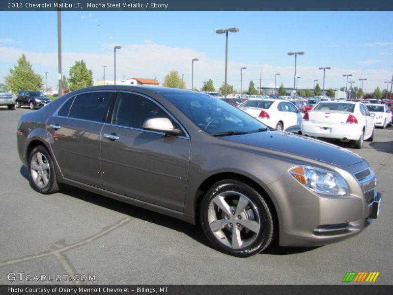 Mocha Steel Metallic / Ebony 2012 Chevrolet Malibu LT