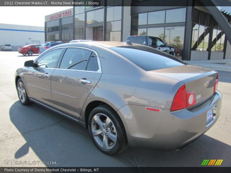 Mocha Steel Metallic / Ebony 2012 Chevrolet Malibu LT