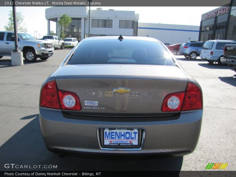 Mocha Steel Metallic / Ebony 2012 Chevrolet Malibu LT