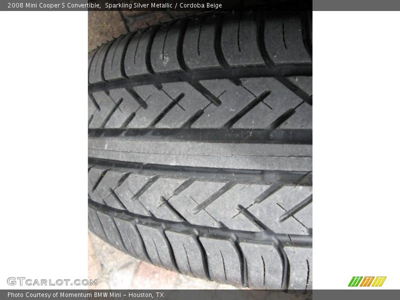 Sparkling Silver Metallic / Cordoba Beige 2008 Mini Cooper S Convertible