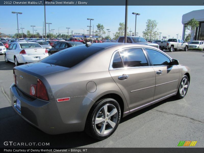 Mocha Steel Metallic / Ebony 2012 Chevrolet Malibu LT