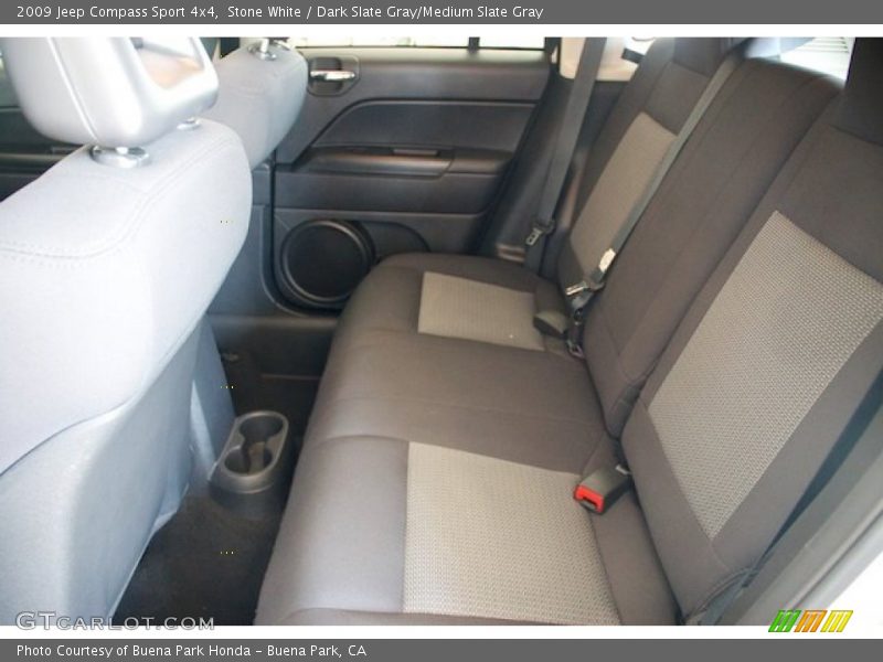 Stone White / Dark Slate Gray/Medium Slate Gray 2009 Jeep Compass Sport 4x4