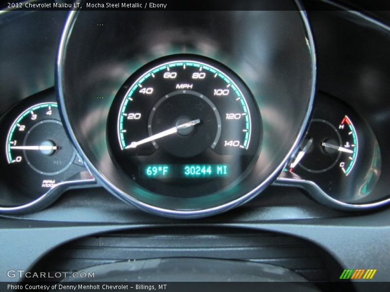 Mocha Steel Metallic / Ebony 2012 Chevrolet Malibu LT