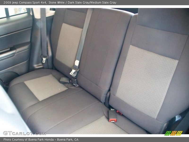 Stone White / Dark Slate Gray/Medium Slate Gray 2009 Jeep Compass Sport 4x4