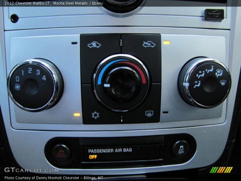 Mocha Steel Metallic / Ebony 2012 Chevrolet Malibu LT