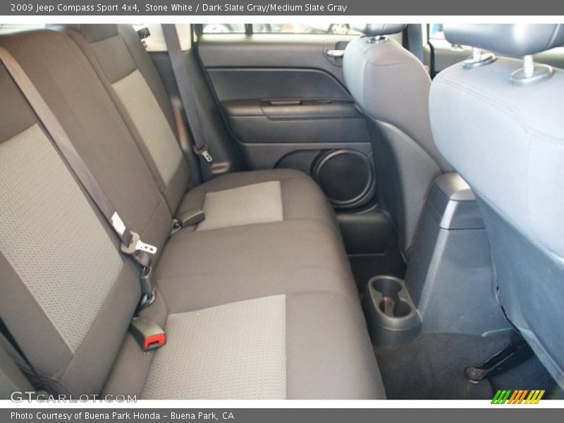 Stone White / Dark Slate Gray/Medium Slate Gray 2009 Jeep Compass Sport 4x4