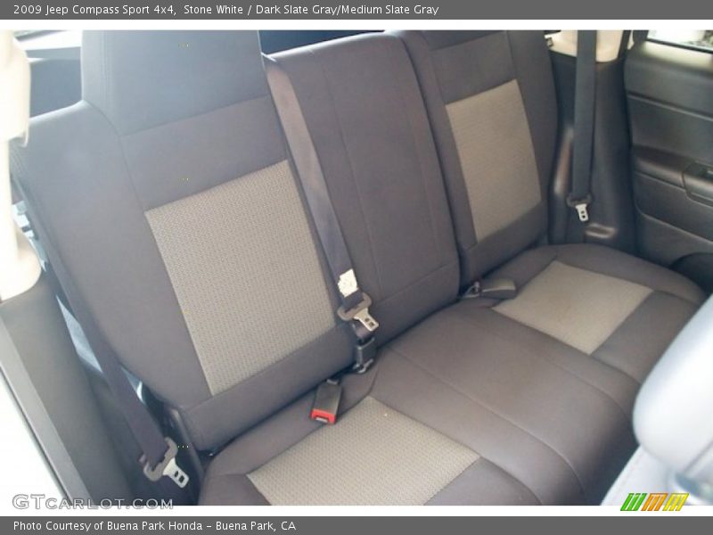 Stone White / Dark Slate Gray/Medium Slate Gray 2009 Jeep Compass Sport 4x4