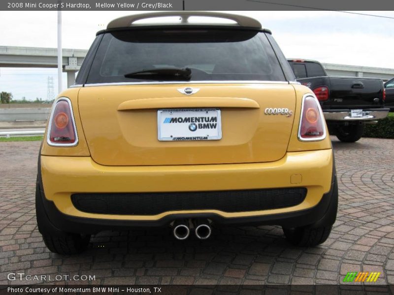 Mellow Yellow / Grey/Black 2008 Mini Cooper S Hardtop