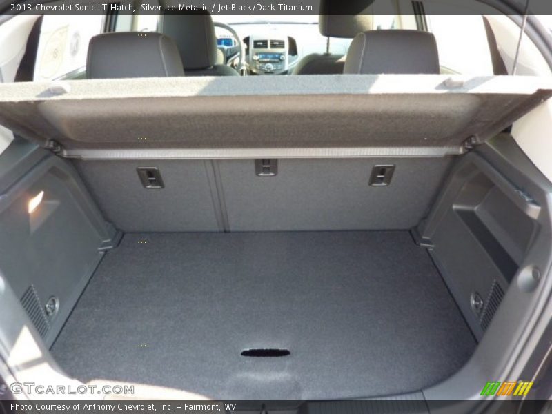 Silver Ice Metallic / Jet Black/Dark Titanium 2013 Chevrolet Sonic LT Hatch