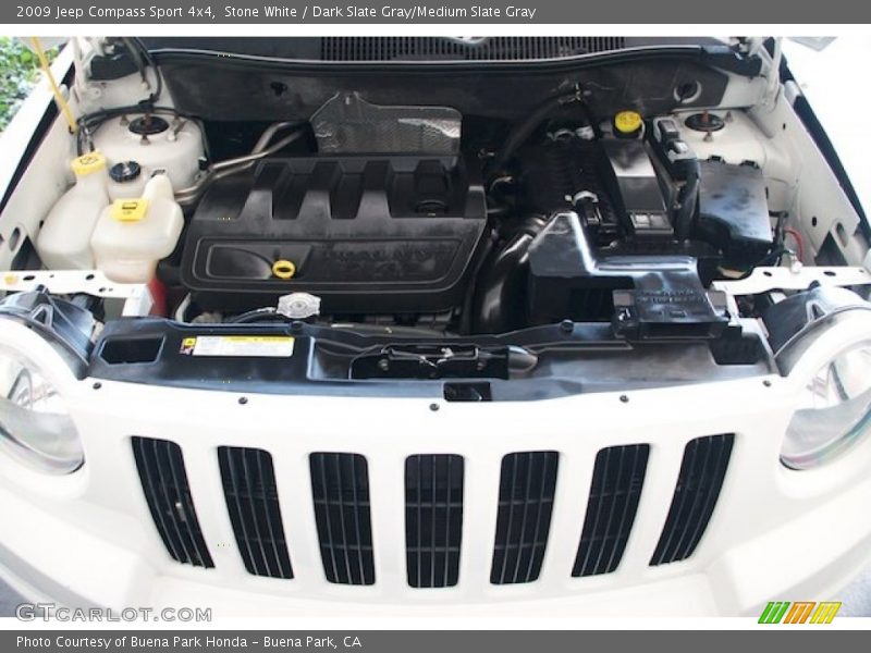 Stone White / Dark Slate Gray/Medium Slate Gray 2009 Jeep Compass Sport 4x4