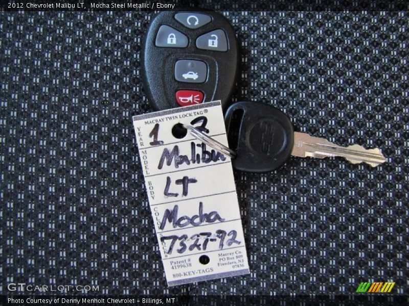 Mocha Steel Metallic / Ebony 2012 Chevrolet Malibu LT