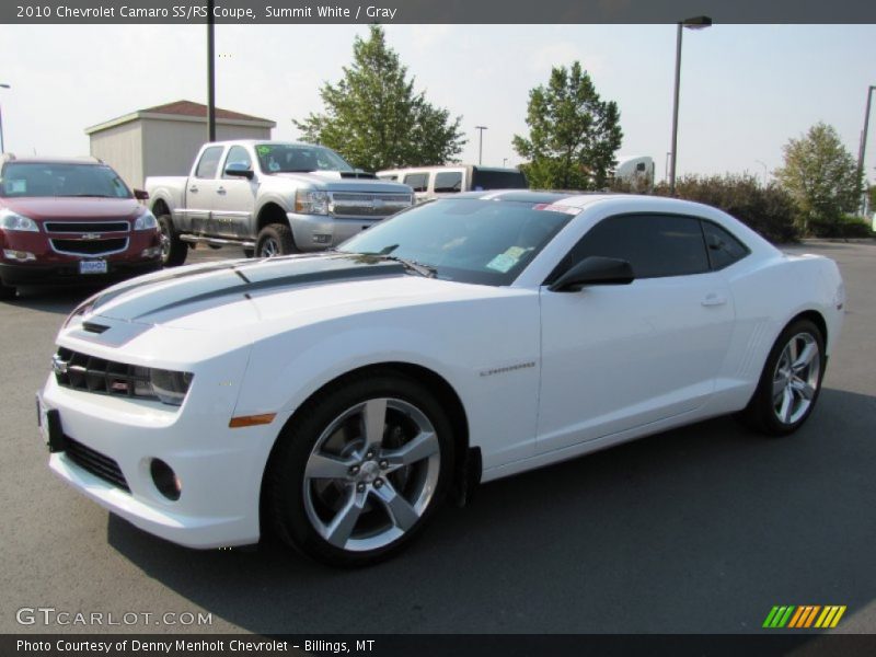 Summit White / Gray 2010 Chevrolet Camaro SS/RS Coupe