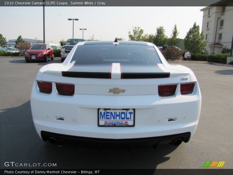 Summit White / Gray 2010 Chevrolet Camaro SS/RS Coupe