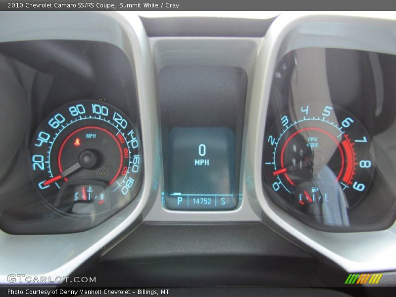  2010 Camaro SS/RS Coupe SS/RS Coupe Gauges