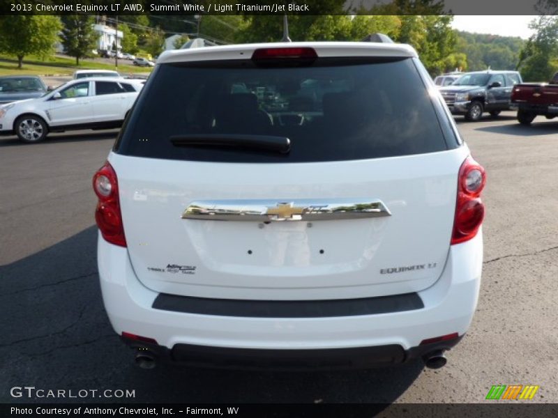 Summit White / Light Titanium/Jet Black 2013 Chevrolet Equinox LT AWD