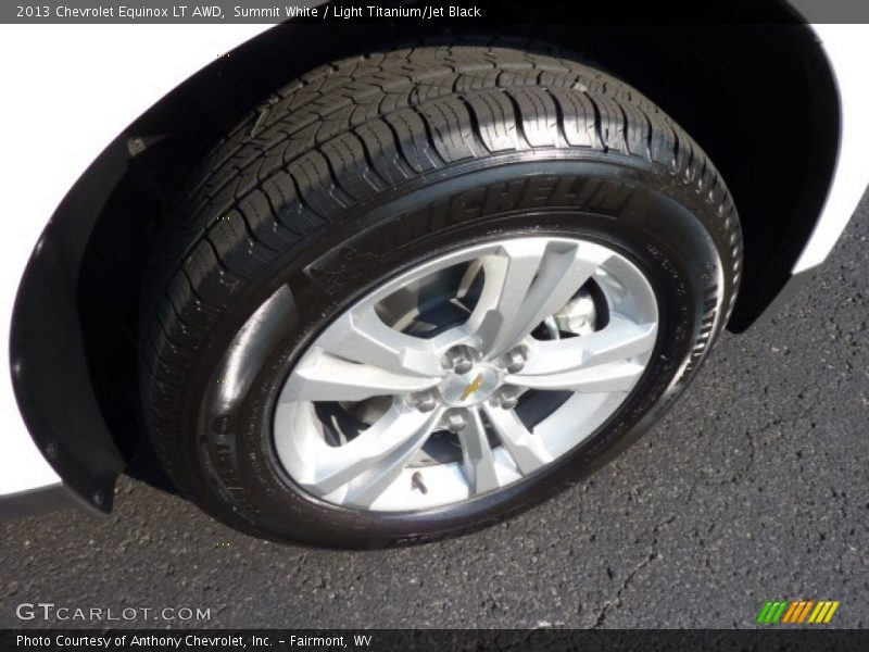 Summit White / Light Titanium/Jet Black 2013 Chevrolet Equinox LT AWD