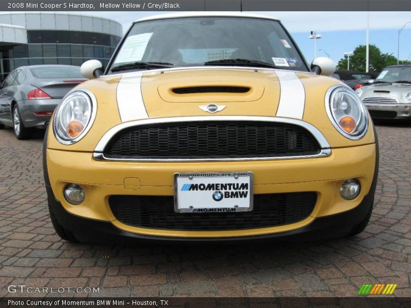 Mellow Yellow / Grey/Black 2008 Mini Cooper S Hardtop