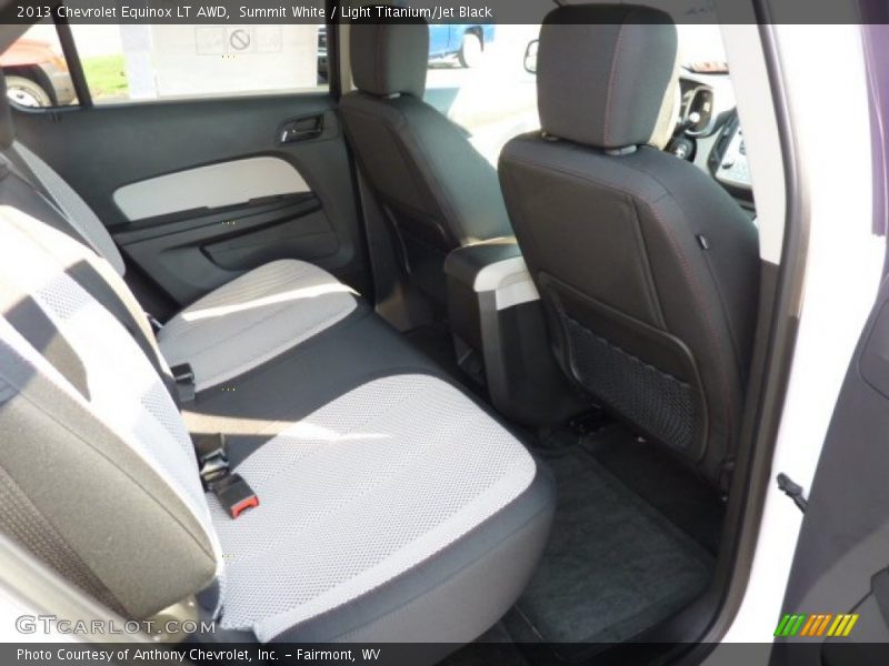 Summit White / Light Titanium/Jet Black 2013 Chevrolet Equinox LT AWD