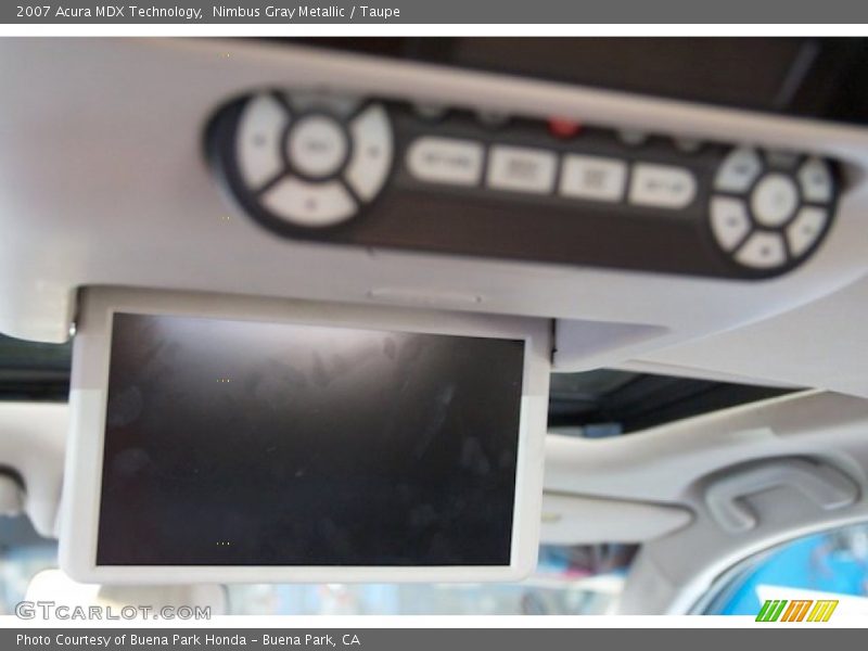 Nimbus Gray Metallic / Taupe 2007 Acura MDX Technology