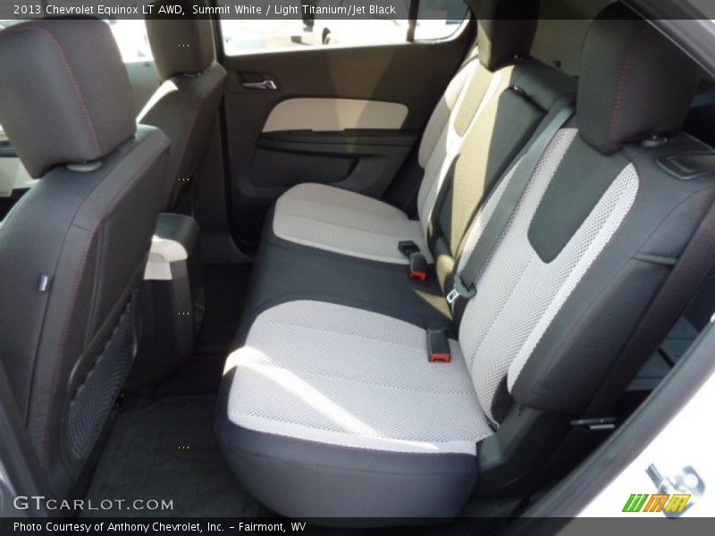 Summit White / Light Titanium/Jet Black 2013 Chevrolet Equinox LT AWD