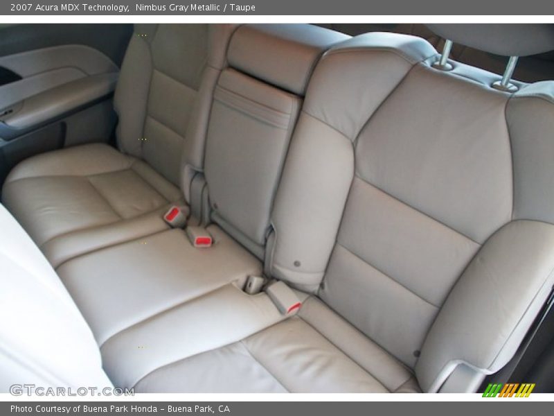Nimbus Gray Metallic / Taupe 2007 Acura MDX Technology