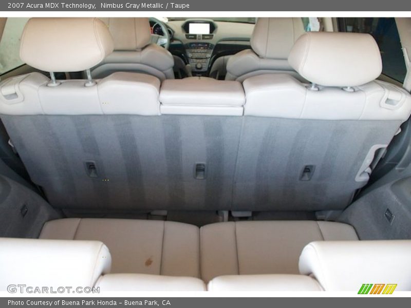 Nimbus Gray Metallic / Taupe 2007 Acura MDX Technology