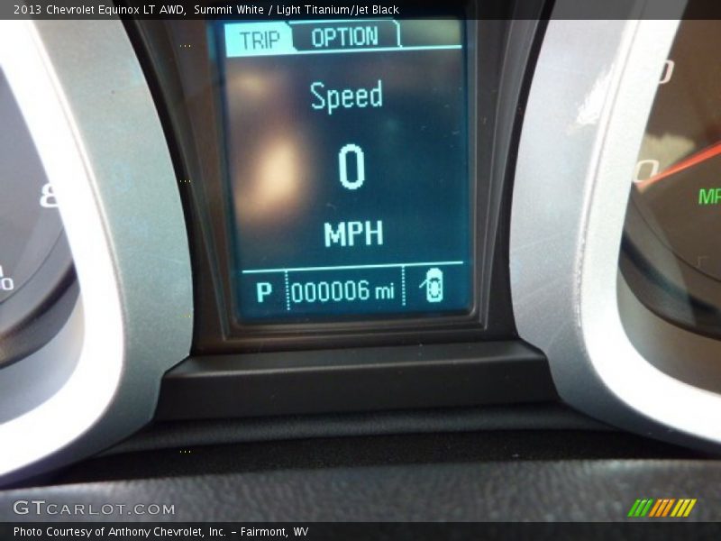 Summit White / Light Titanium/Jet Black 2013 Chevrolet Equinox LT AWD