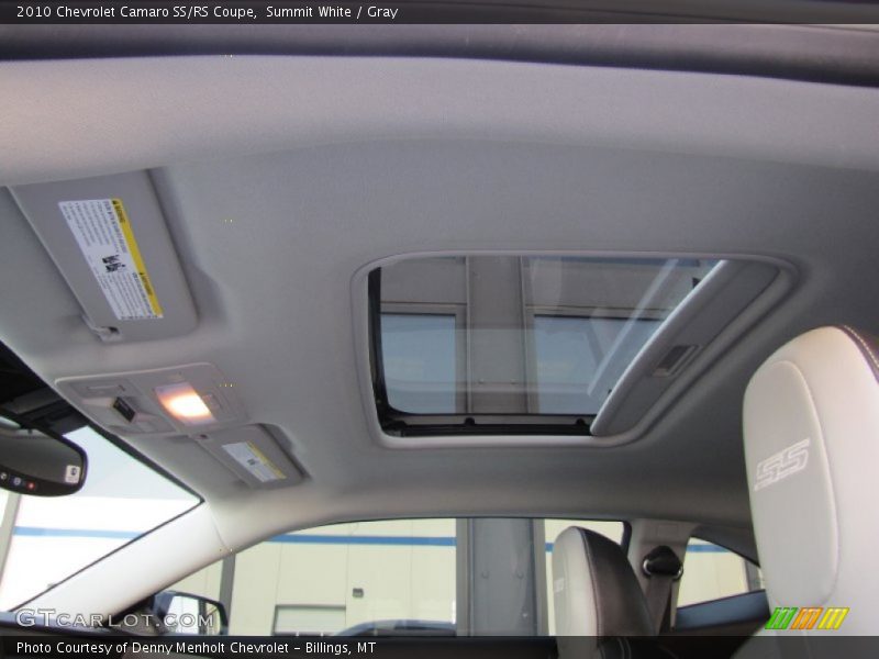 Summit White / Gray 2010 Chevrolet Camaro SS/RS Coupe