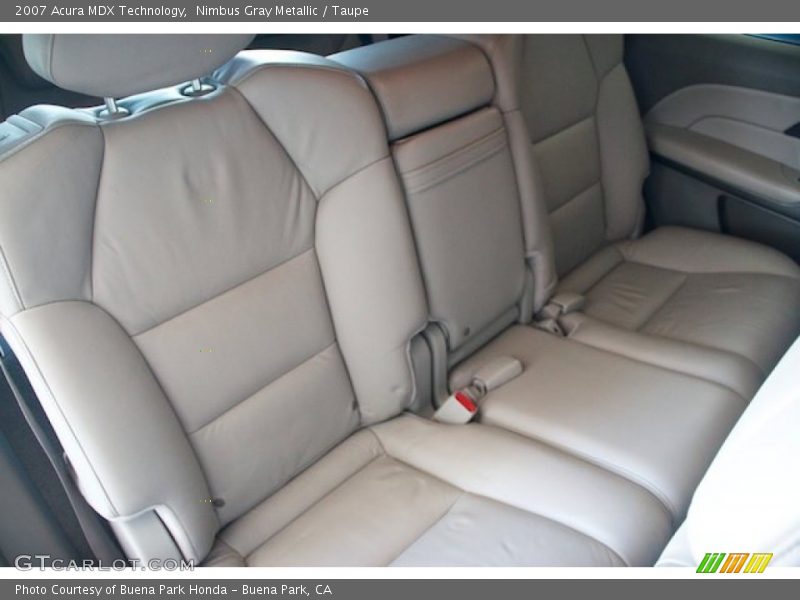Nimbus Gray Metallic / Taupe 2007 Acura MDX Technology