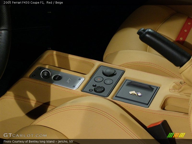 Red / Beige 2005 Ferrari F430 Coupe F1