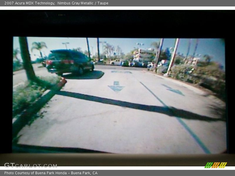 Nimbus Gray Metallic / Taupe 2007 Acura MDX Technology