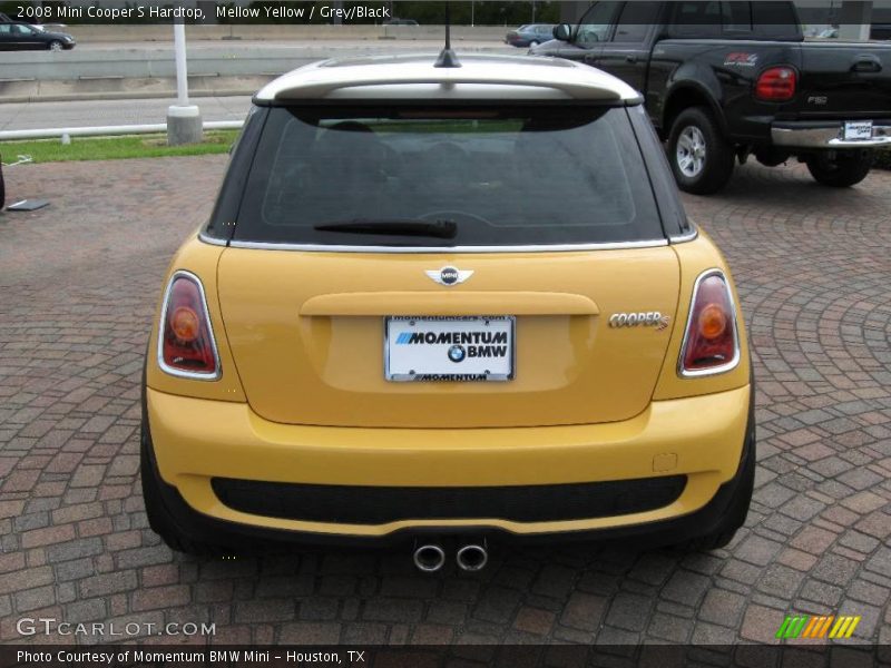 Mellow Yellow / Grey/Black 2008 Mini Cooper S Hardtop