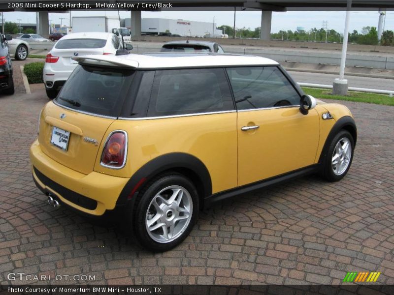 Mellow Yellow / Grey/Black 2008 Mini Cooper S Hardtop