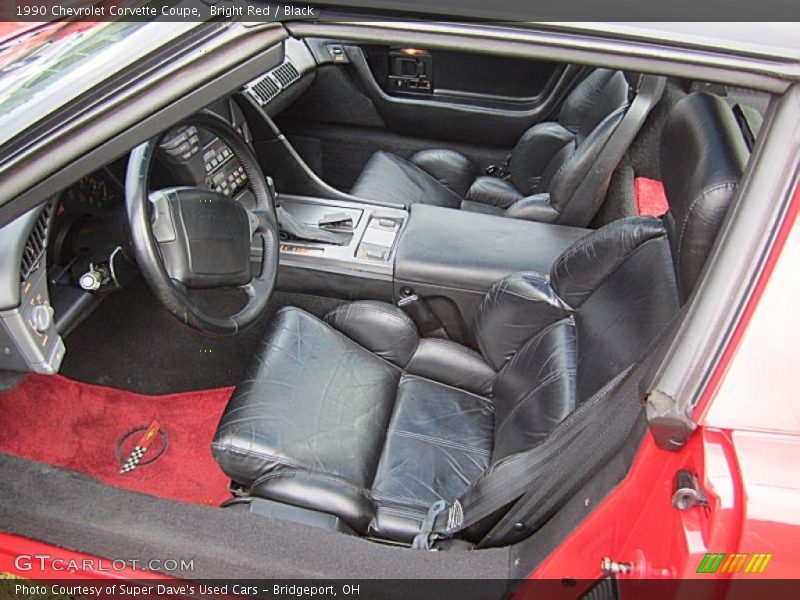  1990 Corvette Coupe Black Interior